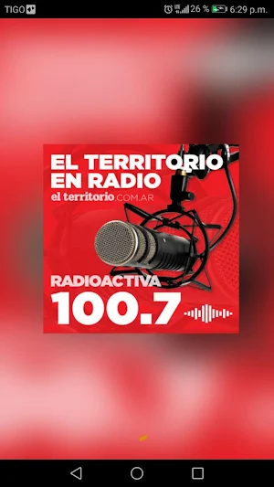 Radioactiva 100.7 Screenshot 0
