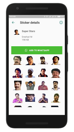 Malayalam Stickers Screenshot 2