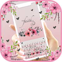 Faith Blossom Keyboard Background