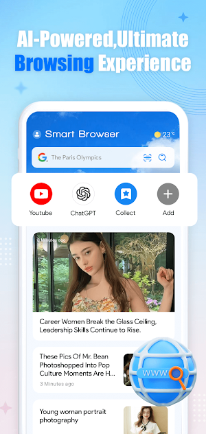 Smart Browser - Files & Safer Screenshot 0