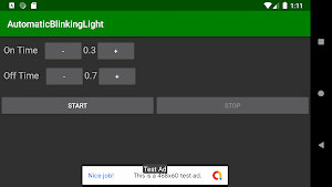 Automatic Blinking Light Screenshot 1