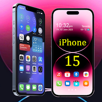 iPhone 15 Launcher for android