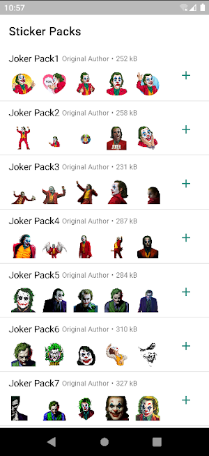 Joker Sticker Pro Screenshot 0