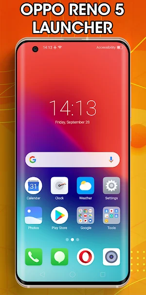 Oppo reno 5 Theme, Reno 5 Launcher Screenshot 0