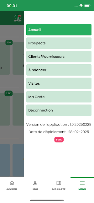 IntraSRP Filière Screenshot 3
