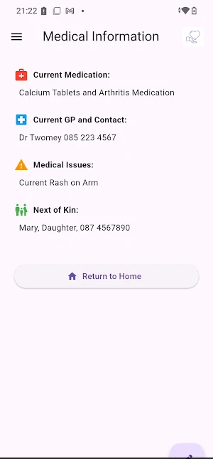 CalmCare Screenshot 2