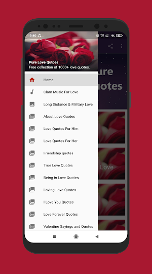 Pure Love Quotes Screenshot 0