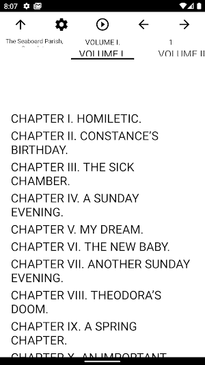 Book, The Seaboard Parish, Complete Screenshot 1