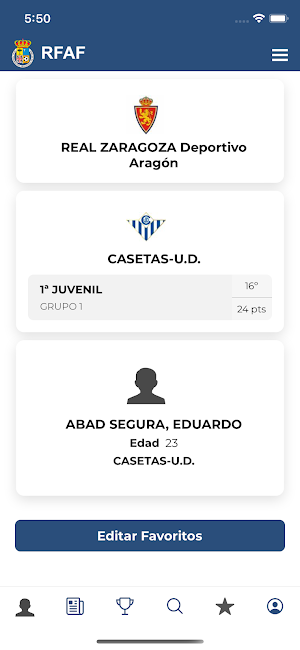 FutbolAragón Screenshot 3