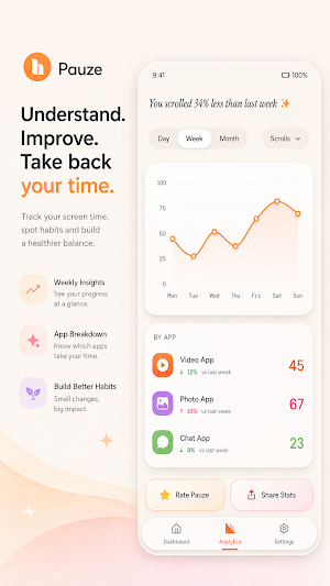 Pauze Brainrot & Block Scroll Screenshot 1