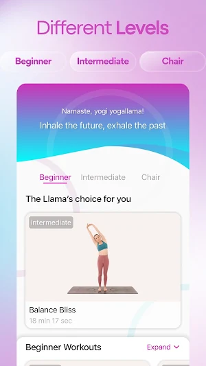 Yoga Llama: AI Powered Workout Screenshot 2