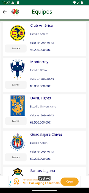 Liga MX Mexico Screenshot 2