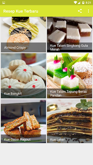Resep Kue Lengkap Screenshot 1