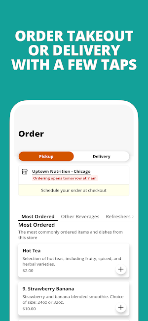 Uptown Nutrition Screenshot 0