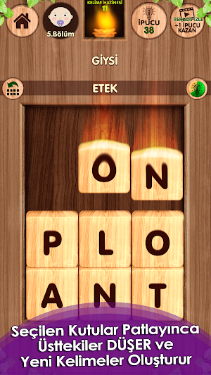 Düşen! Kelime Oyunu Screenshot 1