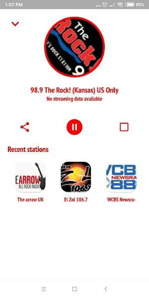 98.9 The Rock Screenshot 3