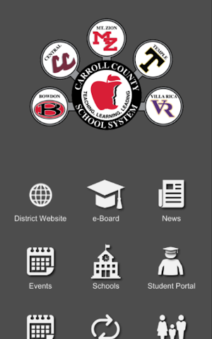 Carroll County School System Screenshot 2