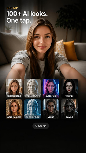 Morfable: Live AI Face Filter Screenshot 2