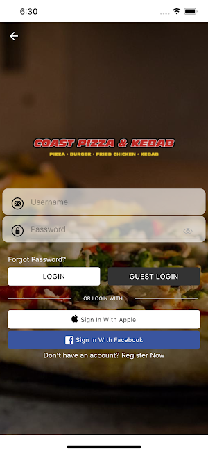 Coast Pizza & Kebab Screenshot 2