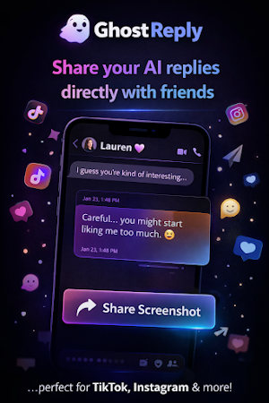 GhostReply: AI Rizz Coach Screenshot 3