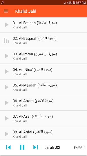 Khalid Jalil Full Quran MP3 Screenshot 0