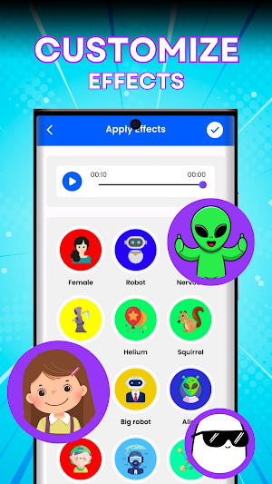 Voice changer - Voice effects Screenshot 3