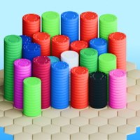 Hexa Sort-Casino Chips