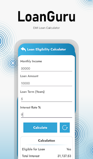 LoanGuru : Emi Loan Calculator Screenshot 3