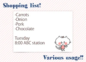Notepad Cute Cat Screenshot 3