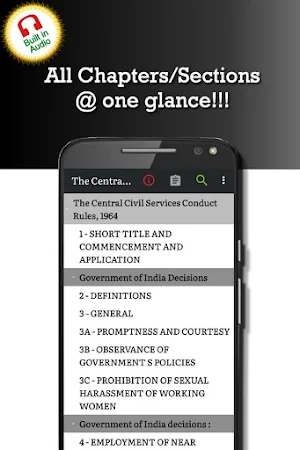 Central Civil Services (Conduct) Rules 1964 Screenshot 0