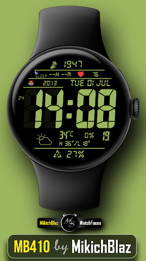 Digital Watch MB410 Screenshot 0