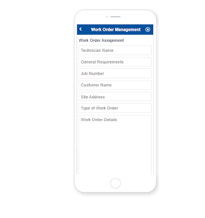 Nance Work Maintenance App Screenshot 1