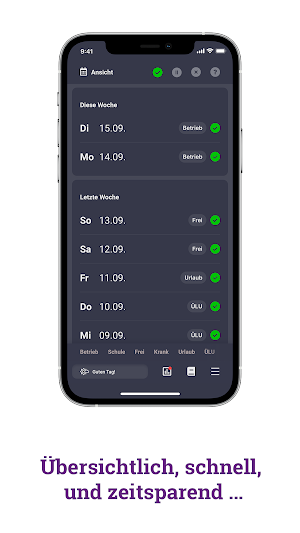 Zubido Azubi-App Screenshot 2