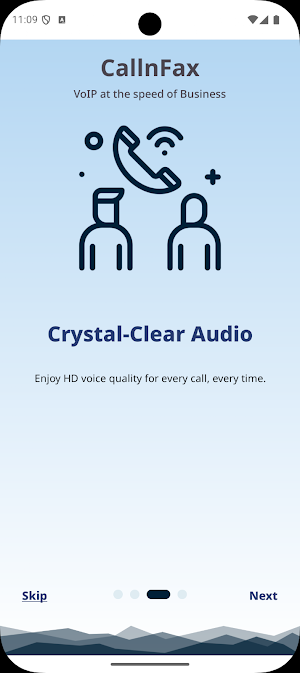 CallnFax Softphone Screenshot 3