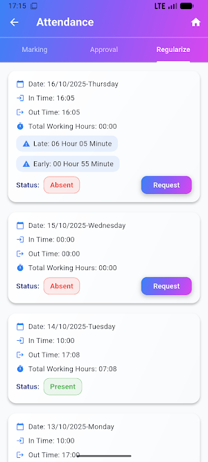 eHR-UGB Screenshot 3