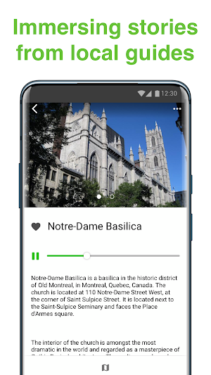 Montreal SmartGuide - Audio Guide & Offline Maps Screenshot 3