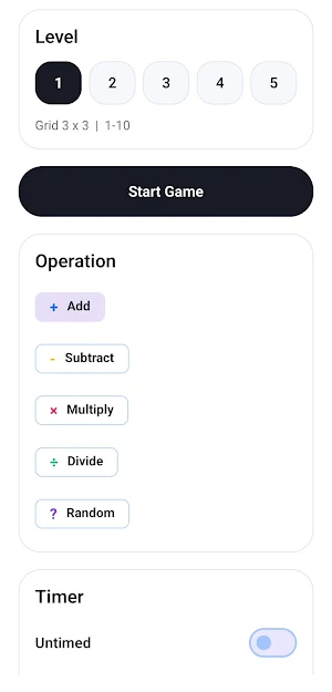 Mathrix: Math Puzzle Game Screenshot 1