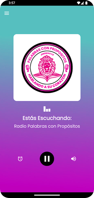 Radio Palabras con Propositos Screenshot 2
