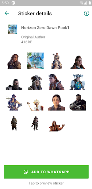 Game Stickers Pro Screenshot 1