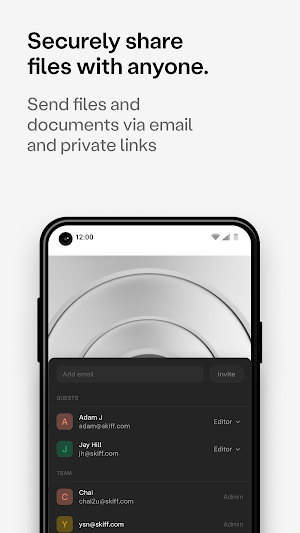 Skiff Drive - Secure files Screenshot 2