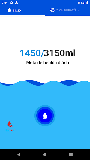 Lembrete - Beber Água Screenshot 1