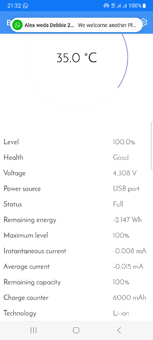 Battery Temperature Screenshot 3