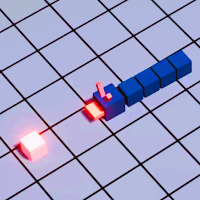Snake Game 3D: Apple Cube Worm