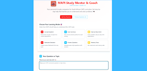 MAPI AI Study Mentor & Coach Screenshot 1