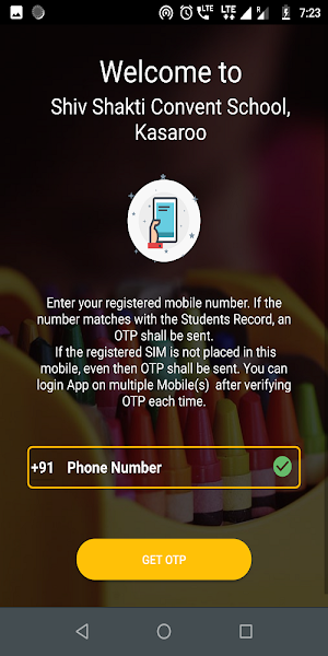 Shiv Shakti Convent School, Kasaroo Screenshot 1
