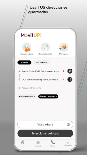 MovilUp! Screenshot 2