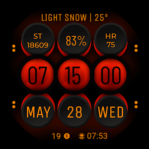 Watch Face WF141 Screenshot 2