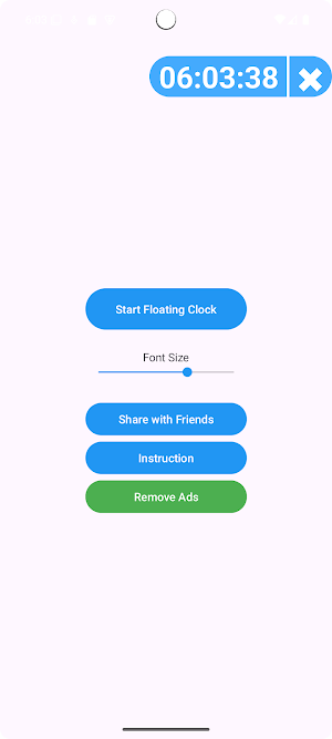 FloatingClock Screenshot 2