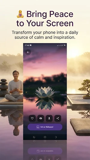 Lotus Wallpaper Flower HD Screenshot 2