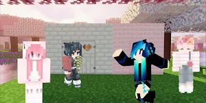 Cute Kawaii Skin Pack For MCPE Screenshot 2
